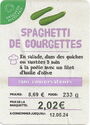 Spaghetti de Courgettes
