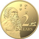 2 Dollars (Memorial - Gold)