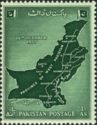 Map of West Pakistan