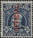 King Edward facing left 8d (overprint)
