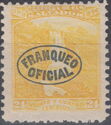 Definitives with overprint FRANQUEO OFICIAL