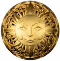 5 Dollars (Sun & Moon. Filigree Spherical)