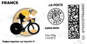 Letter C Cycling. Redesign without Laposte logo. Courrier...