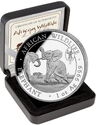100 Shillings (African Wildlife - Elephant 1 Oz. Privy Mark WMF Berlin)