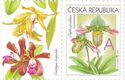 Greeting-Stamp Motif - Orchids - A
