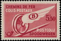 Railway Stamp : Winged Wheel without Surcharge