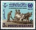 Plowing Fields, Domestic Cattle (Bos taurus) - overprinted