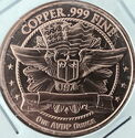 USA Capped Bust 1oz Cu.999