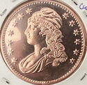 USA Capped Bust 1oz Cu.999