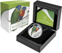 1 Dollar (Birds of Australia - Rainbow Lorikeet)