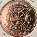 USA Fire Department 1 oz Cu.999