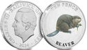 10 Pence (Highland Animals - Beaver - Color)