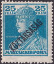King Charles IV with 'Republic' overprint