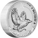 8 Dollars (Kookaburra - High Relief Incused)