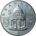 5 Euro (500th Death anniv. architect Donato Bramante)