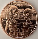 USA Area 51 „They’re here” 1oz Cu.999