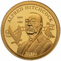 10 Dollars (125th anniversary of the birth of Alfred Hitchcock)