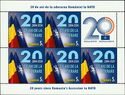 Romanian and NATO Flags, Jubilee Year