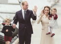 Duke And Duchess Of Cambridge With Prince George And Princess Charlotte