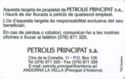 Petrolis Principat s.a.
