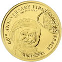 5 Dollars (Yuri Gagarin 60th Anniversary first man in the space)