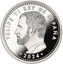 40 Euro (10 anniversary of the proclamation of His Majesty King Felipe VI)