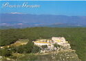 Aerial view of the Monastery of Ganagobie