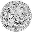 2 Pounds (St George & The Dragon - Bullion)