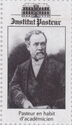 Institut Pasteur. Pasteur wearing academic suit