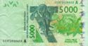 5,000 Francs CFA