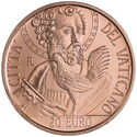 20 Euro (Saint Peter and the Rooster)