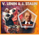 Great People Vladimir Lenin and Joseph Stalin