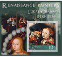 Art Renaissance painters Lucas Cranach. Unequal Pair