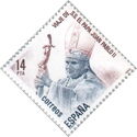 Visit of  Pope John Paul II