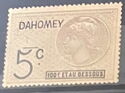 French Effets De Commerce stamp overprinted for Dahomey