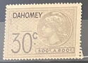 French Effets De Commerce stamp overprinted for Dahomey