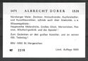 450th Anniversary of Death of Albrecht Durer