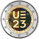 2 Euro (Presidency of the European Union. Coloured 3)