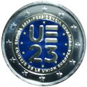 2 Euro (Presidency of the European Union. Coloured 6)
