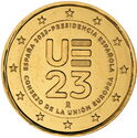2 Euro (Presidency of the European Union. Gilded)