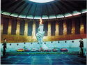 Volgograd. Mamaev Hill. Eternal flame in the Hall of Soldier’s Glory