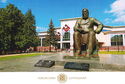 Cheboksary. Monument to Ivan Yakovlev – a creator of the Chuvash alphabet