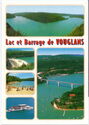 Various aspects of Vouglans' Lake and of the Dam