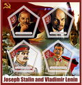 Great People Vladimir Lenin and Joseph Stalin