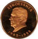 100,000 Guaranies (7th Term of President A. Stroessner)
