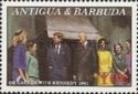 With President Kennedy, 1961 - Overprinted