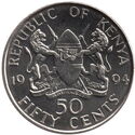 50 Cents (Nickel plated steel - Magnetic)