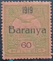 Black overprint: '1919 Baranya'