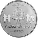 2 Dollars (40th Anniversary of the Ghostbusters™ - No Ghost™ logo - Color)