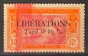 Ebrié Lagoon (Liberations overprint)